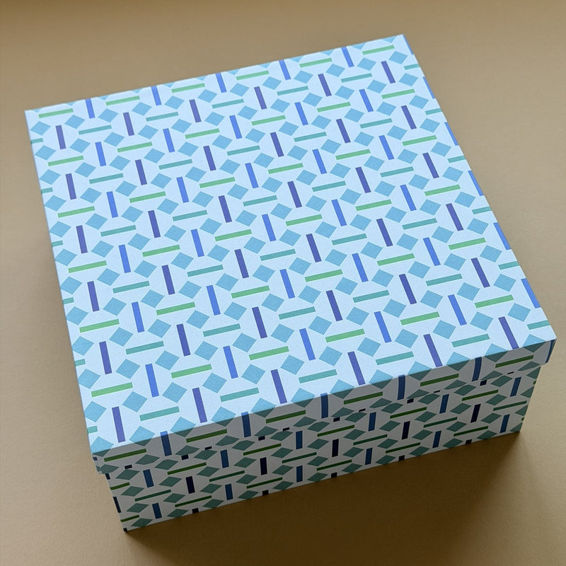 Alcazar Tiles Medium Square Gift Box