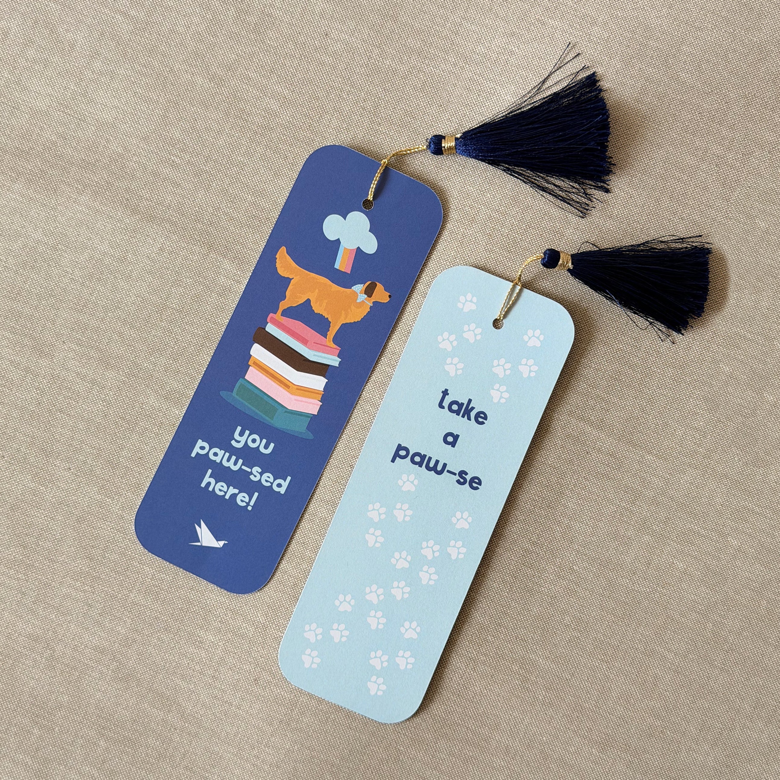Blue Bookmarks