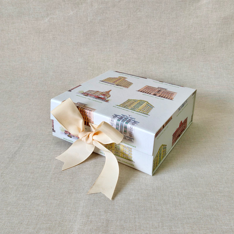 Bombay Deco Collapsible Box with Ribbon