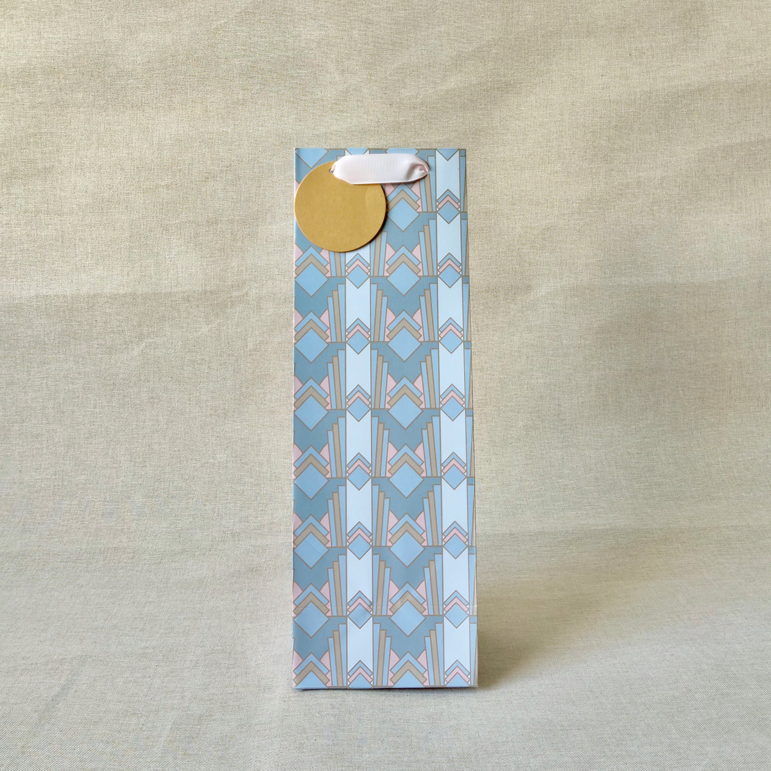 Gilded Era Blue Bottle Bags