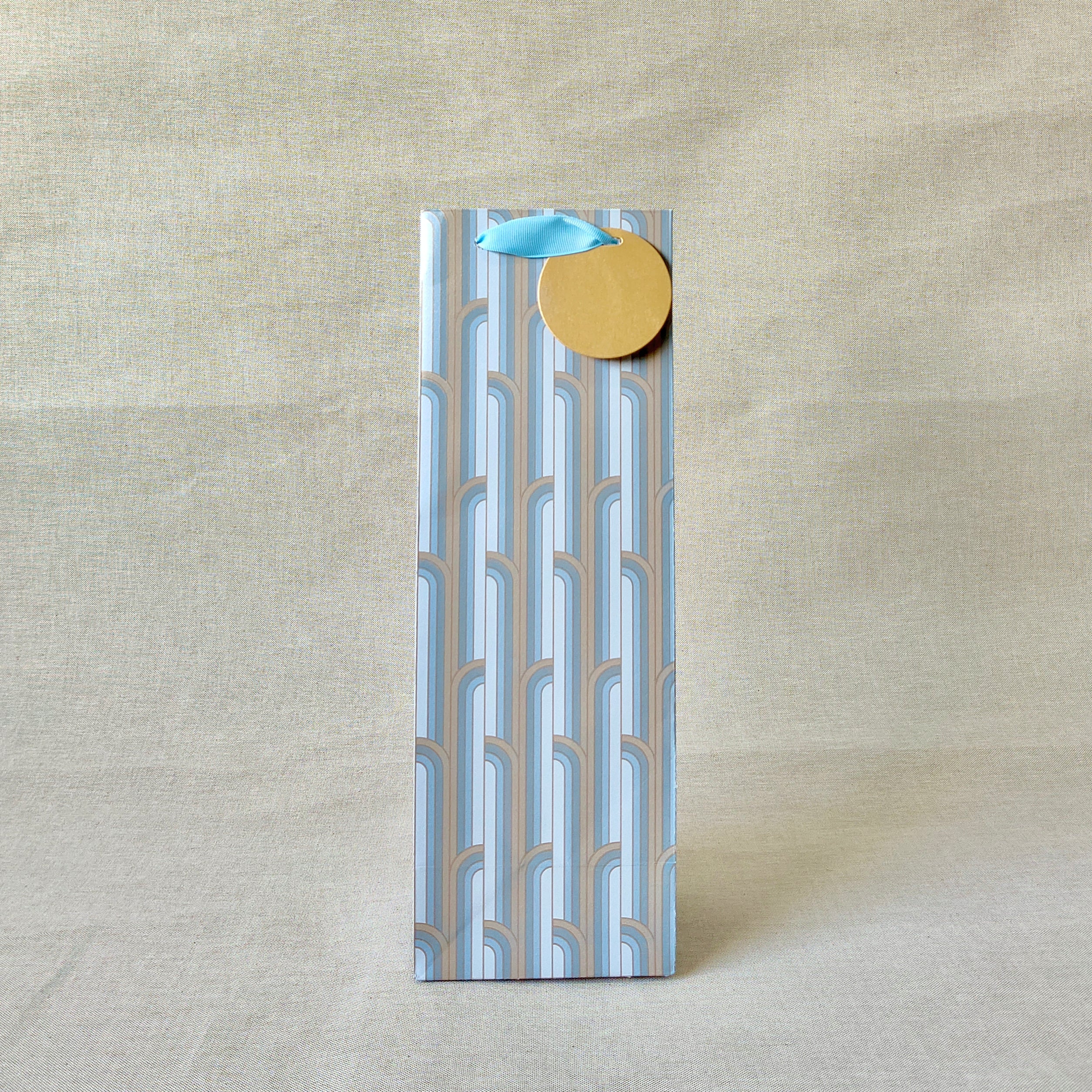 Gilded Era Blue Bottle Bags