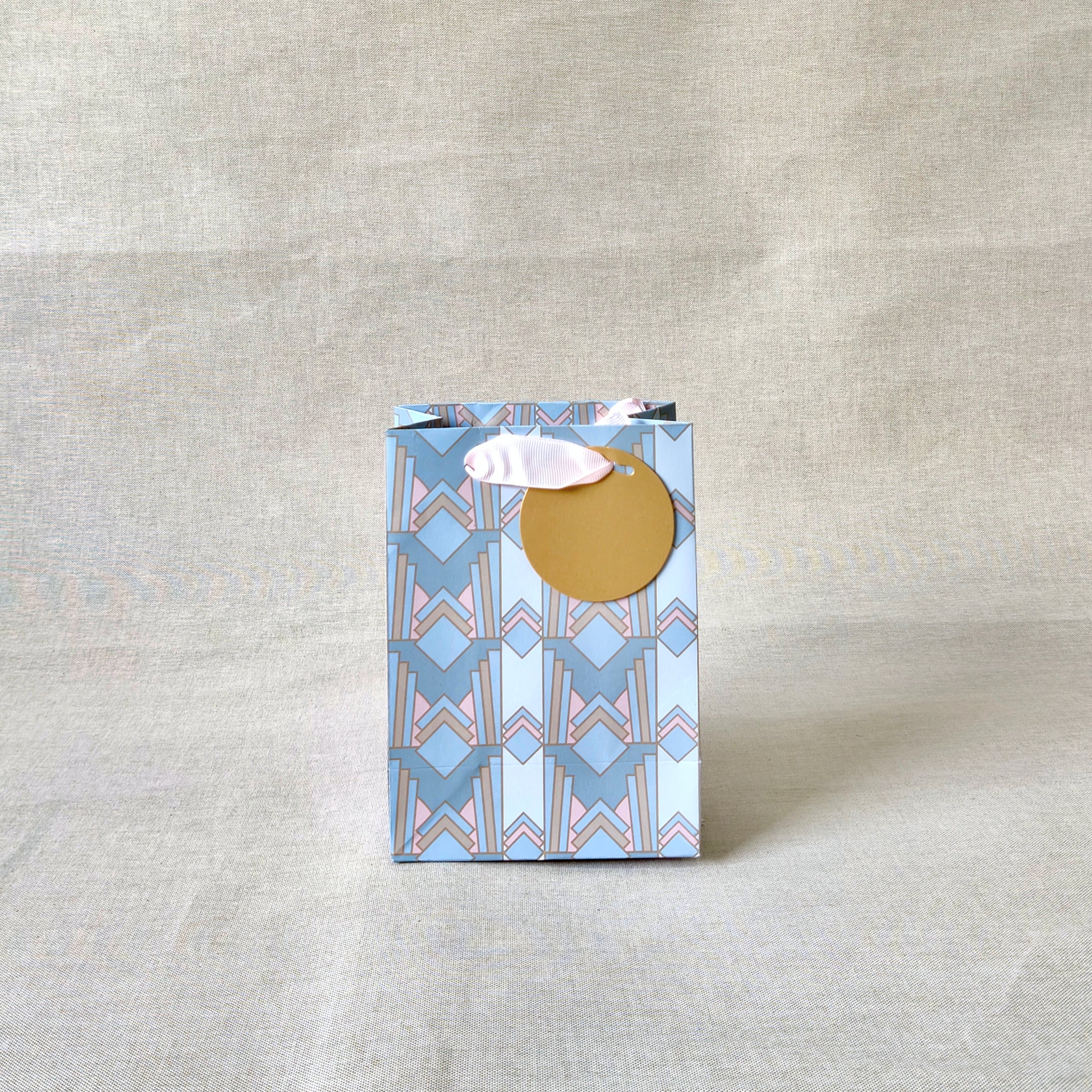 Gilded Era Blue Small Bags