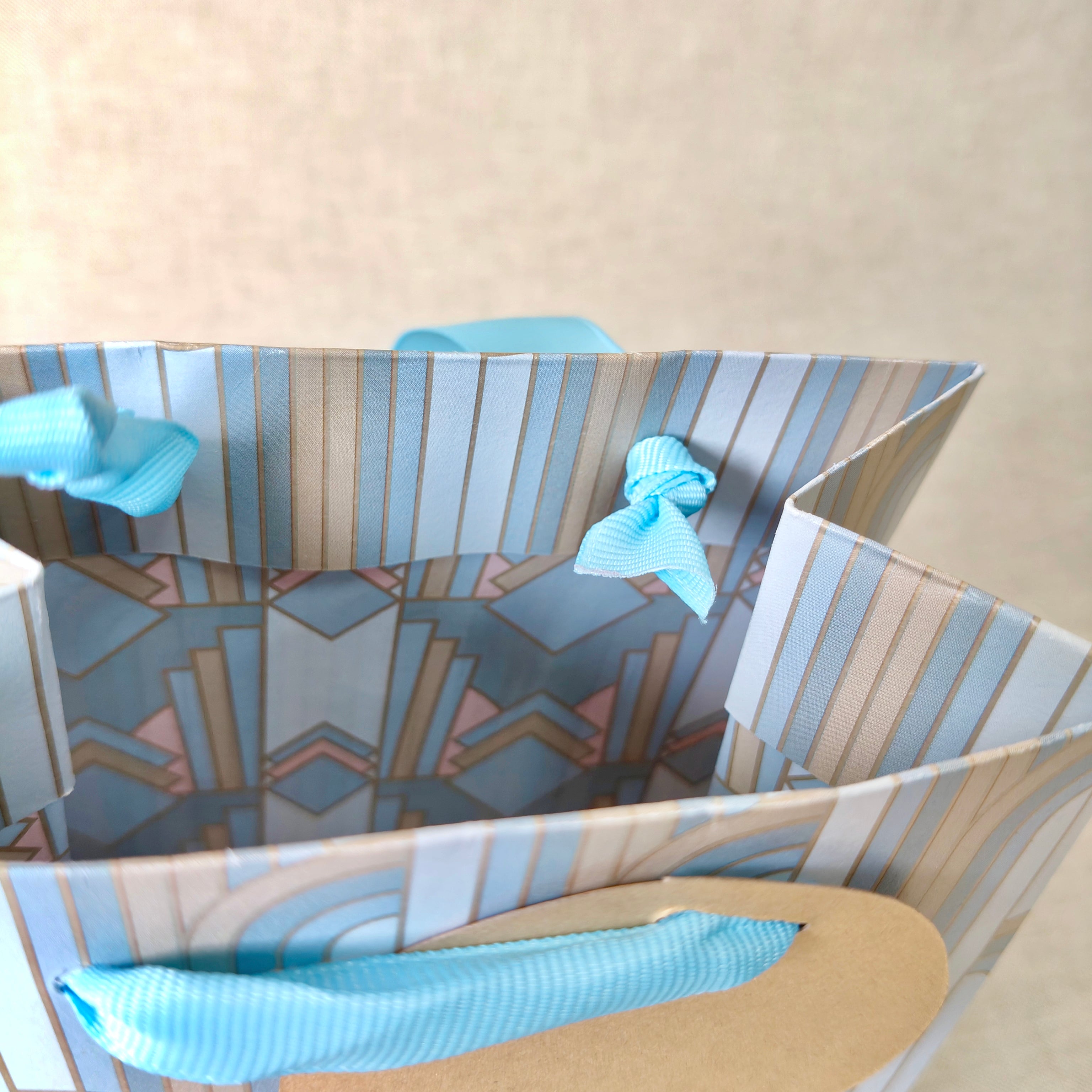 Gilded Era Blue Small Bags