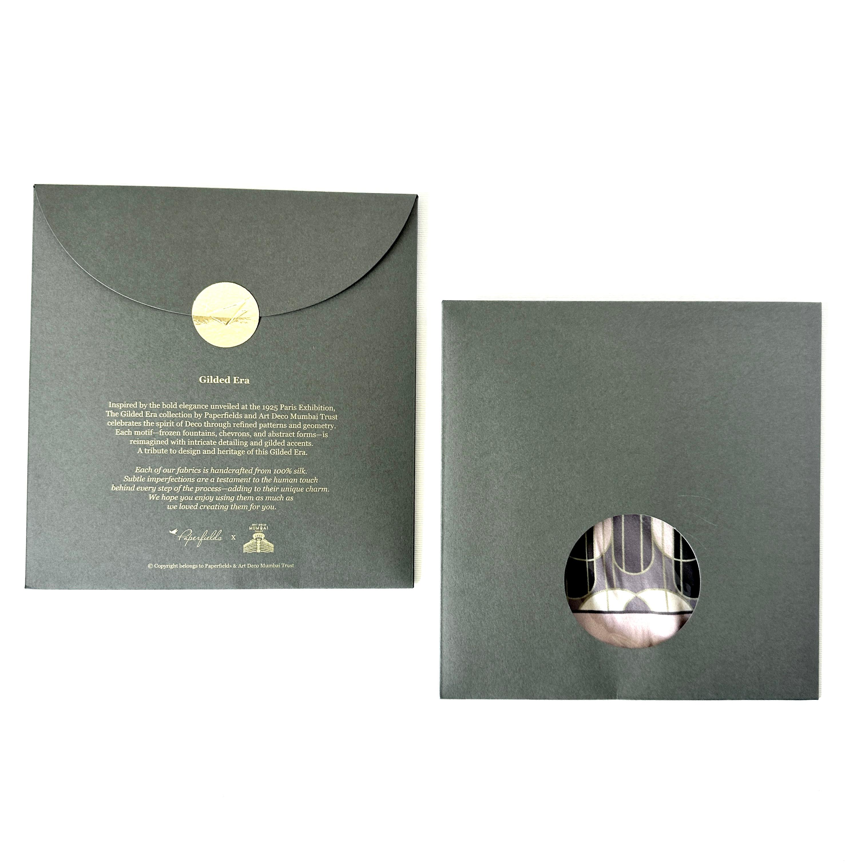 Gilded Era Pocket Square