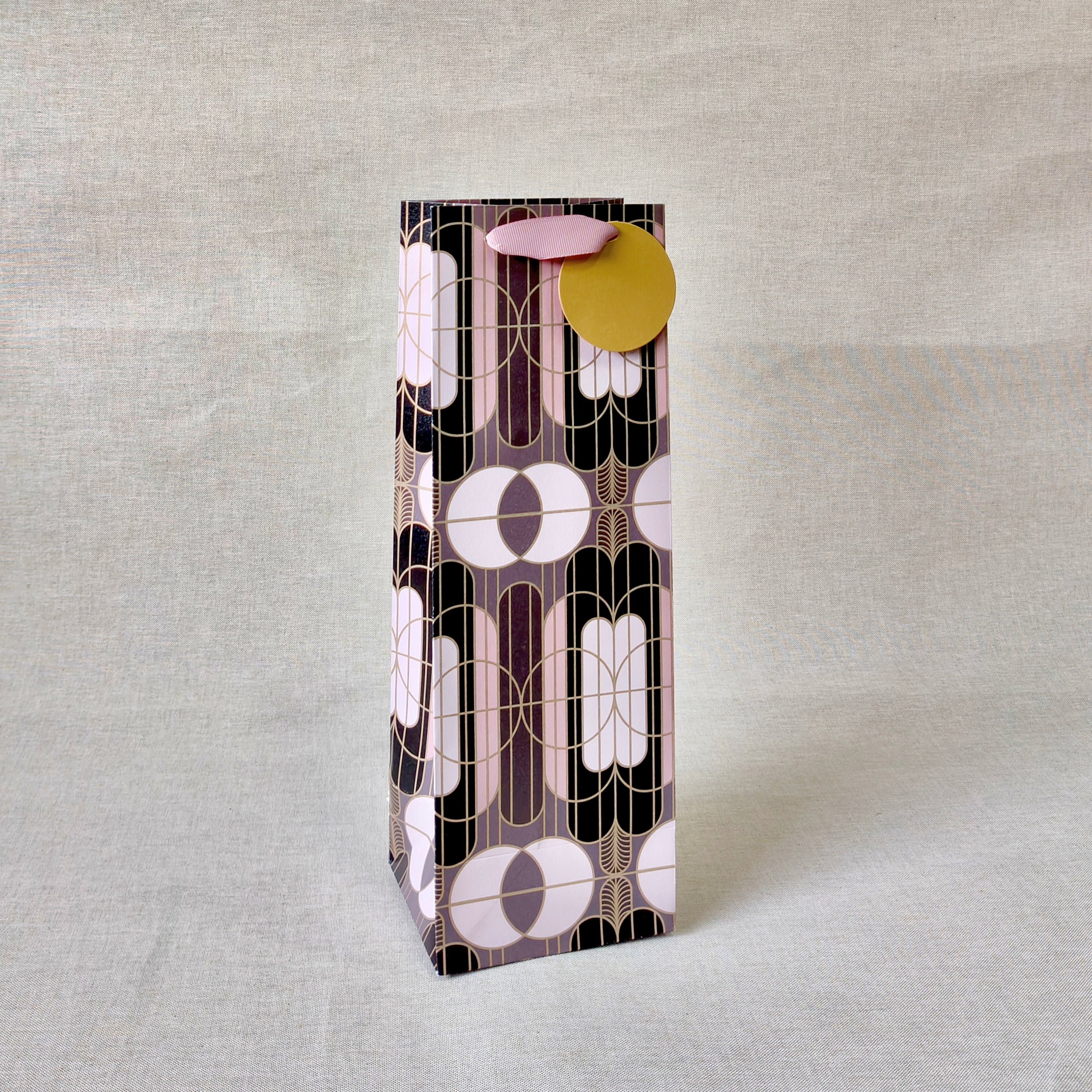 Gilded Era Rose Bottle Bags