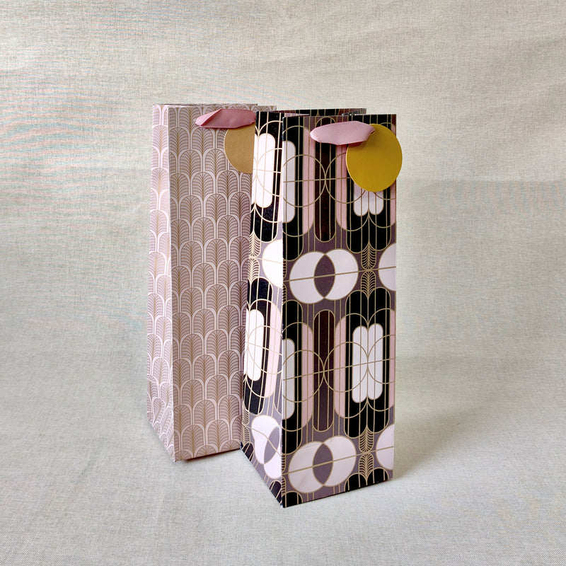 Gilded Era Rose Bottle Bags