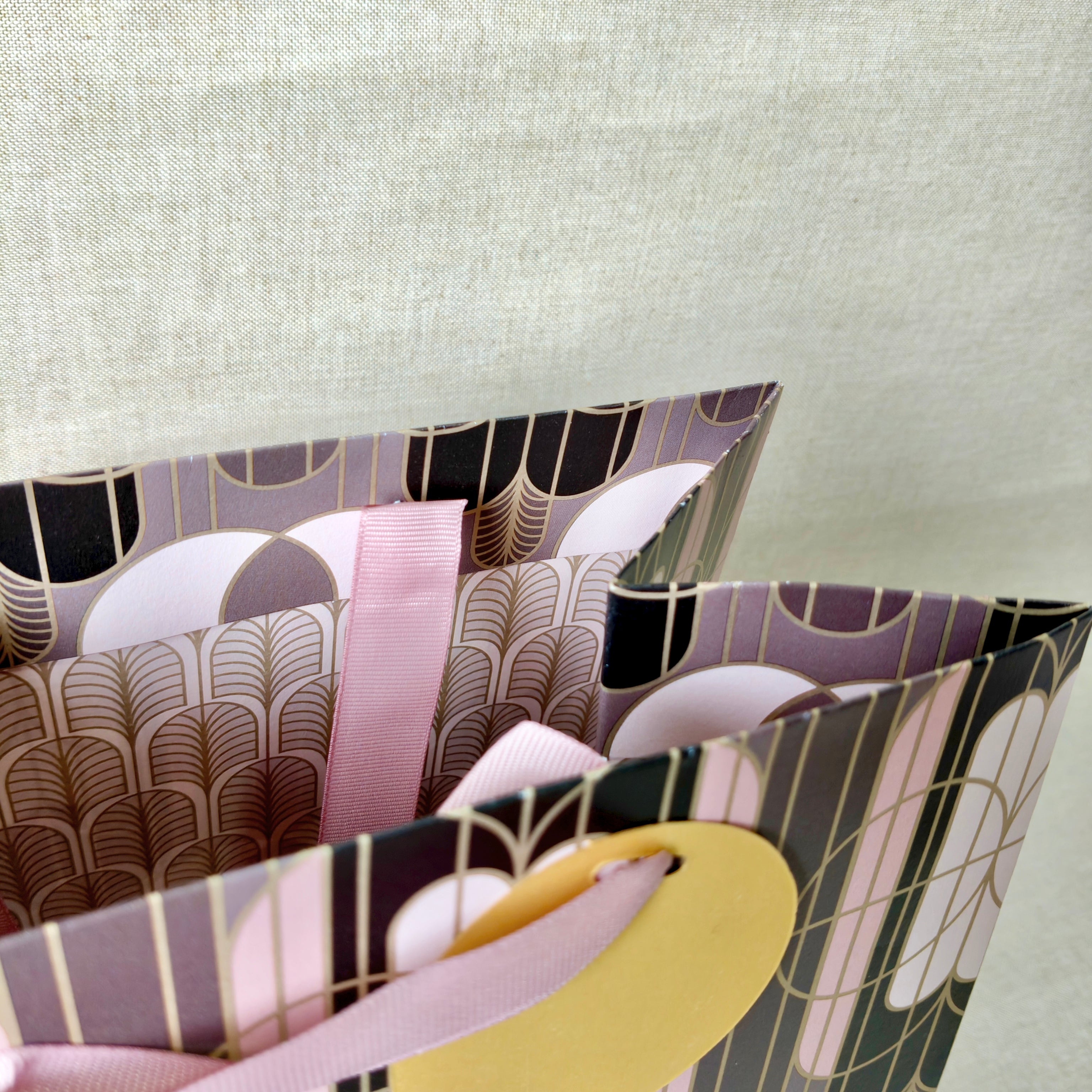 Gilded Era Rose Large Bags