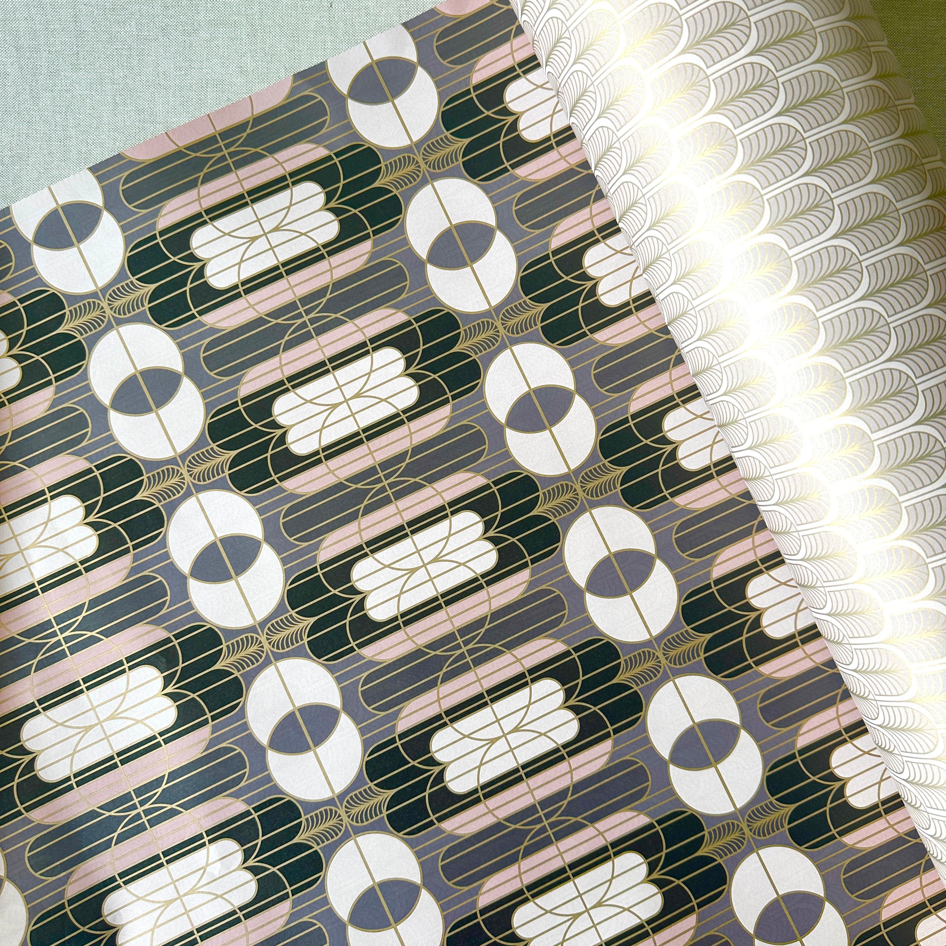 Gilded Era Rose Gift Wrap