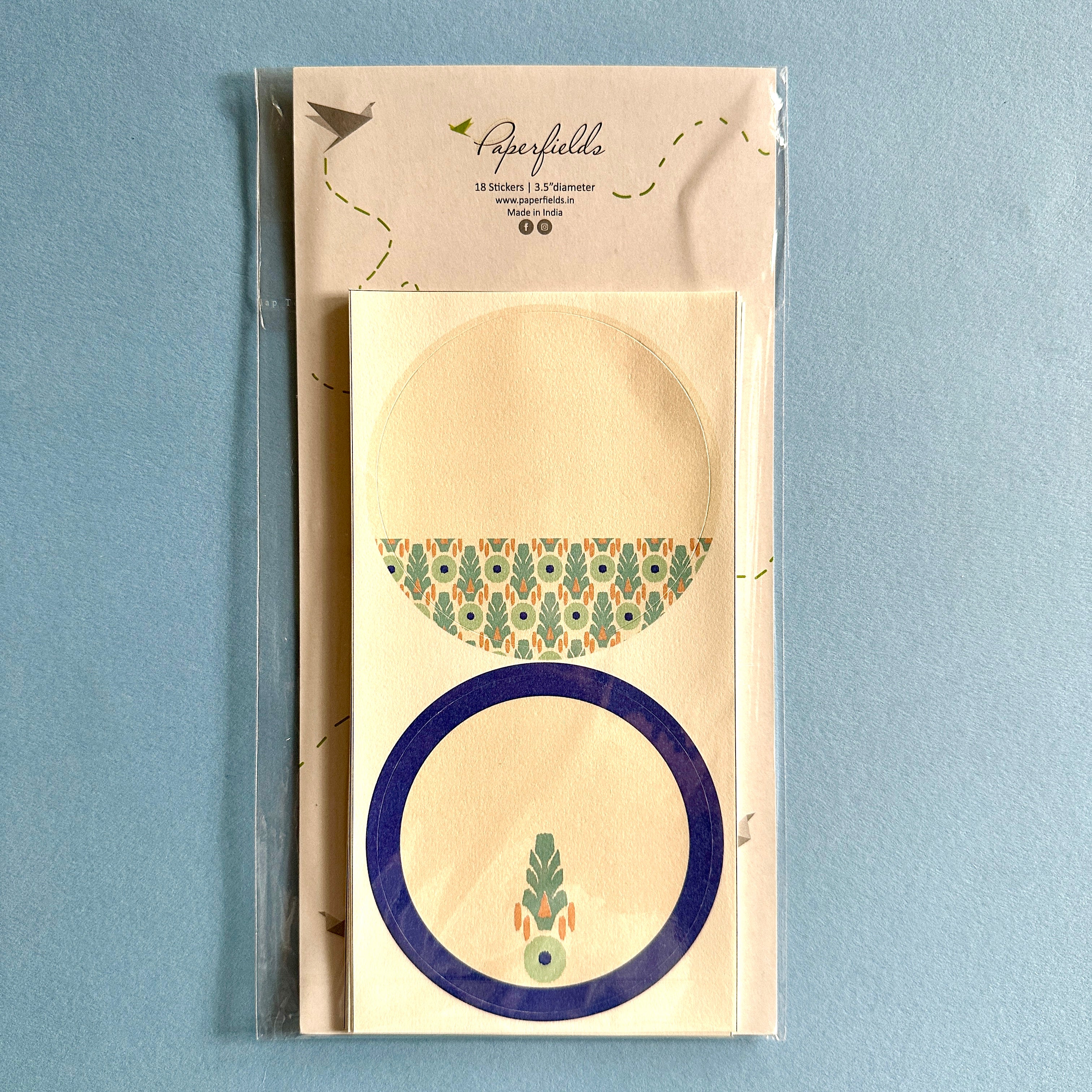 Ikat Revival Stickers