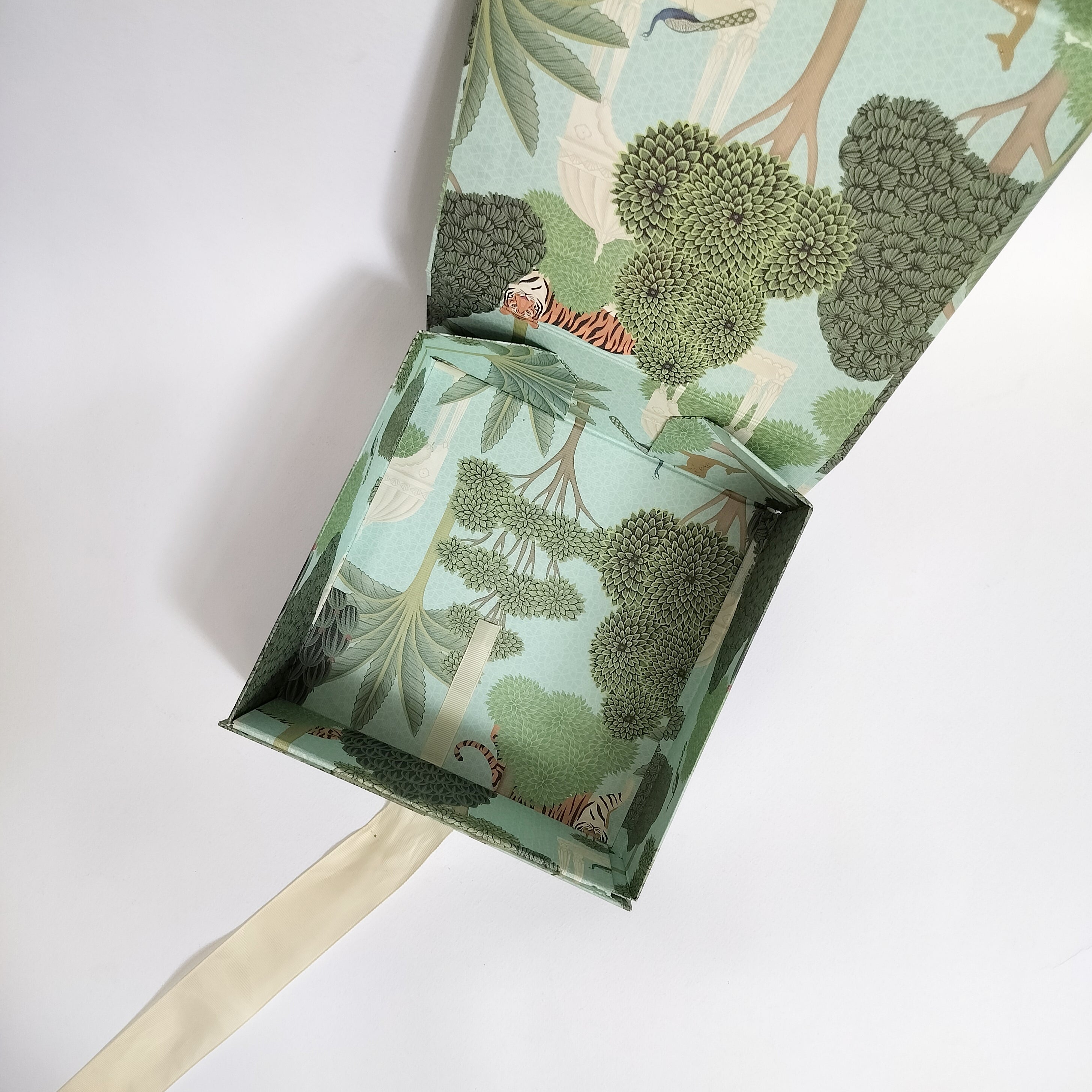 Bagh Collapsible Box with Ribbon