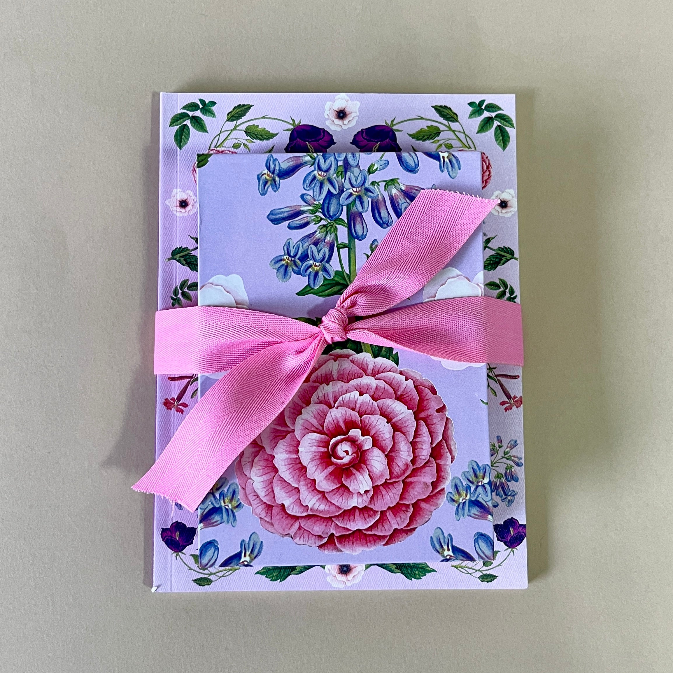 Violet Blooms Desk Set