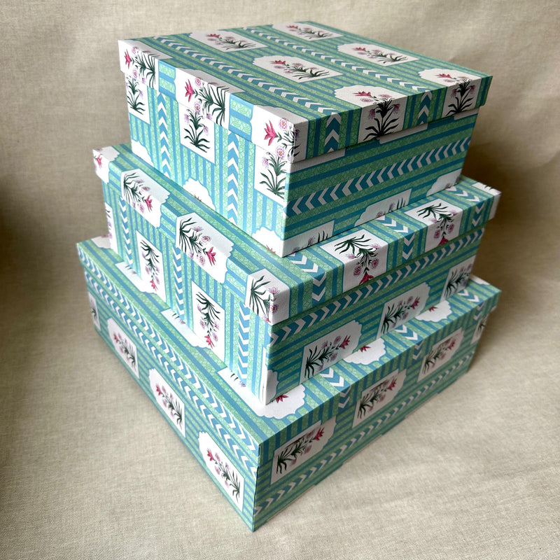 Palladio Set of 3 Square Gift Boxes