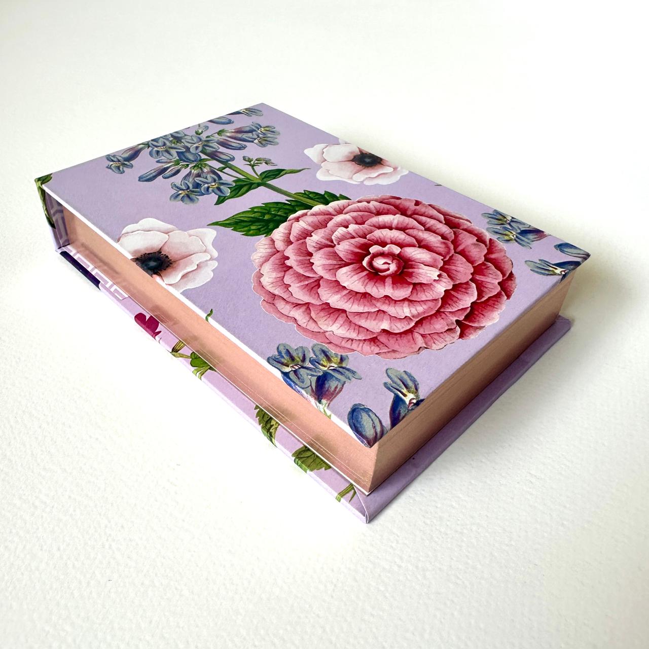 Violet Blooms Desk Set