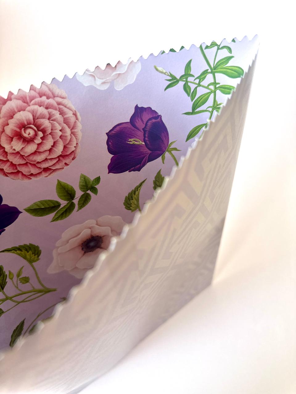 Violet Gift Envelopes and Stickers Set