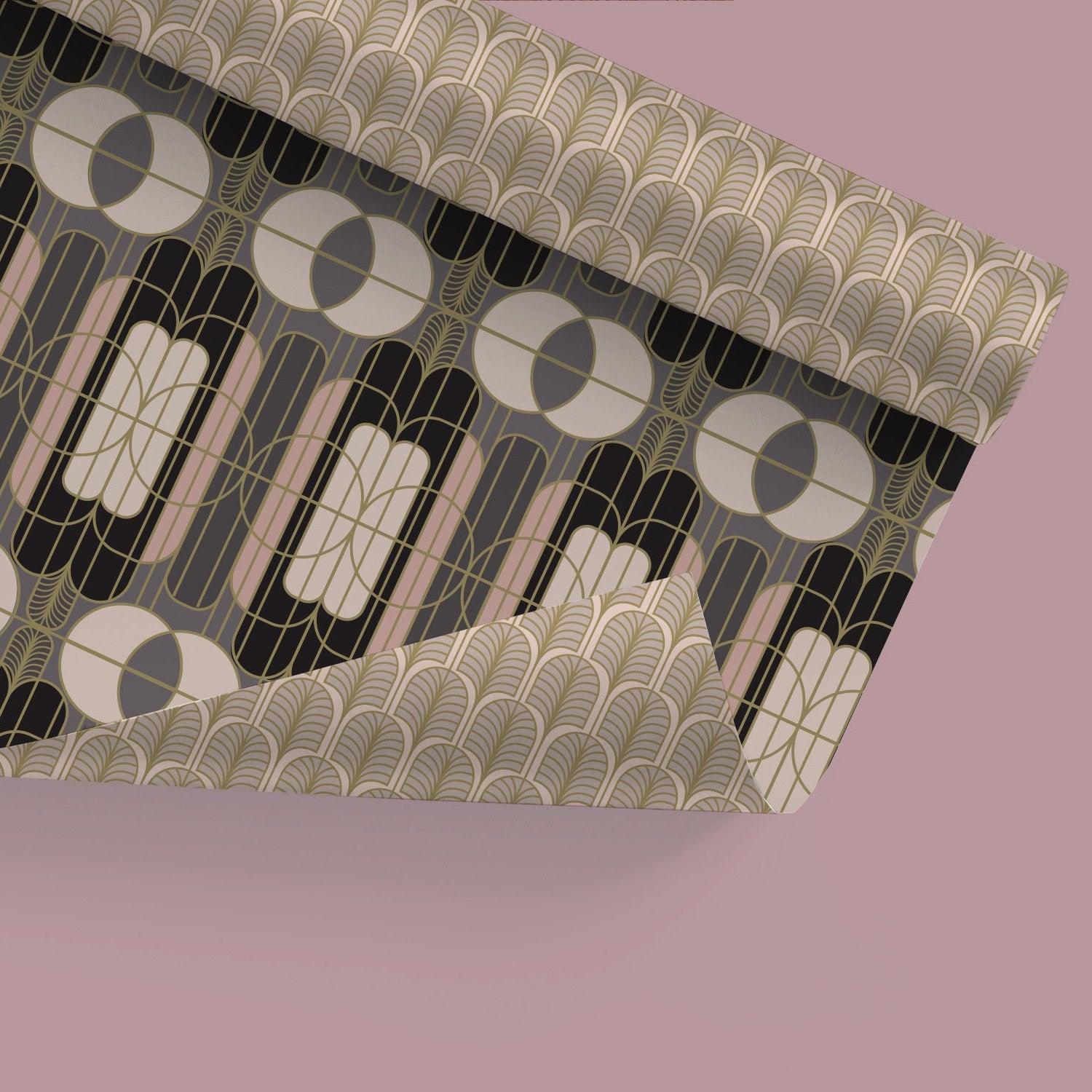 Gilded Era Rose Gift Wrap