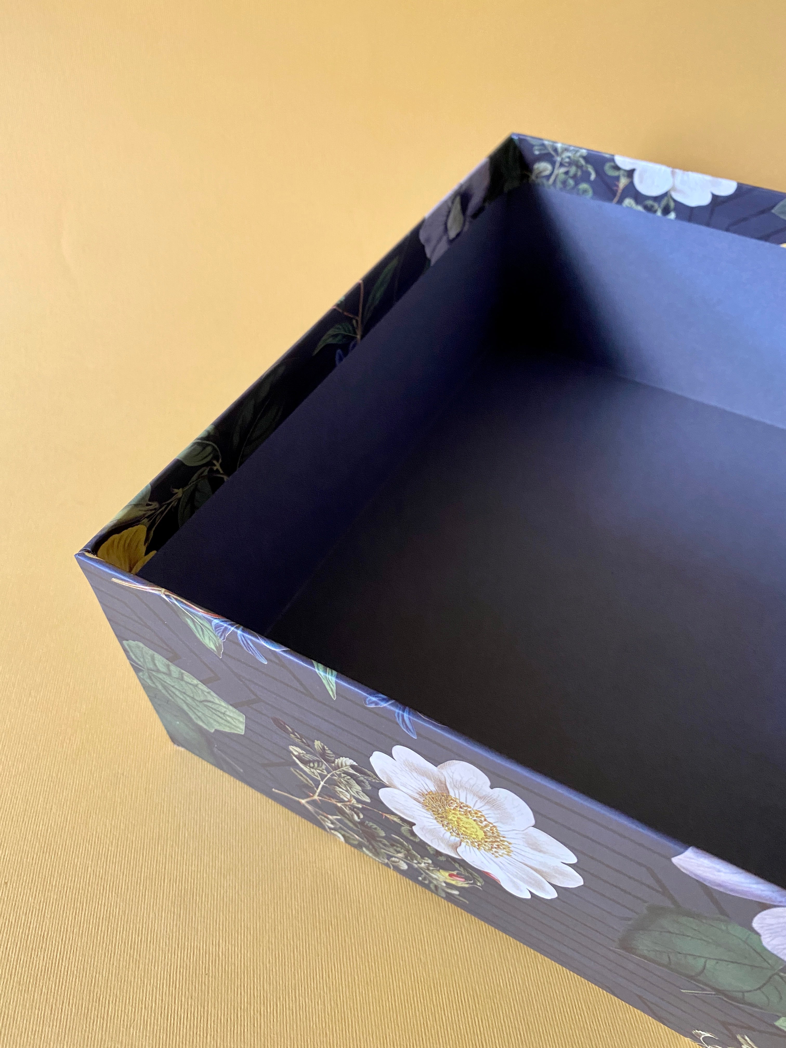 Night Garden Large Square Gift Box