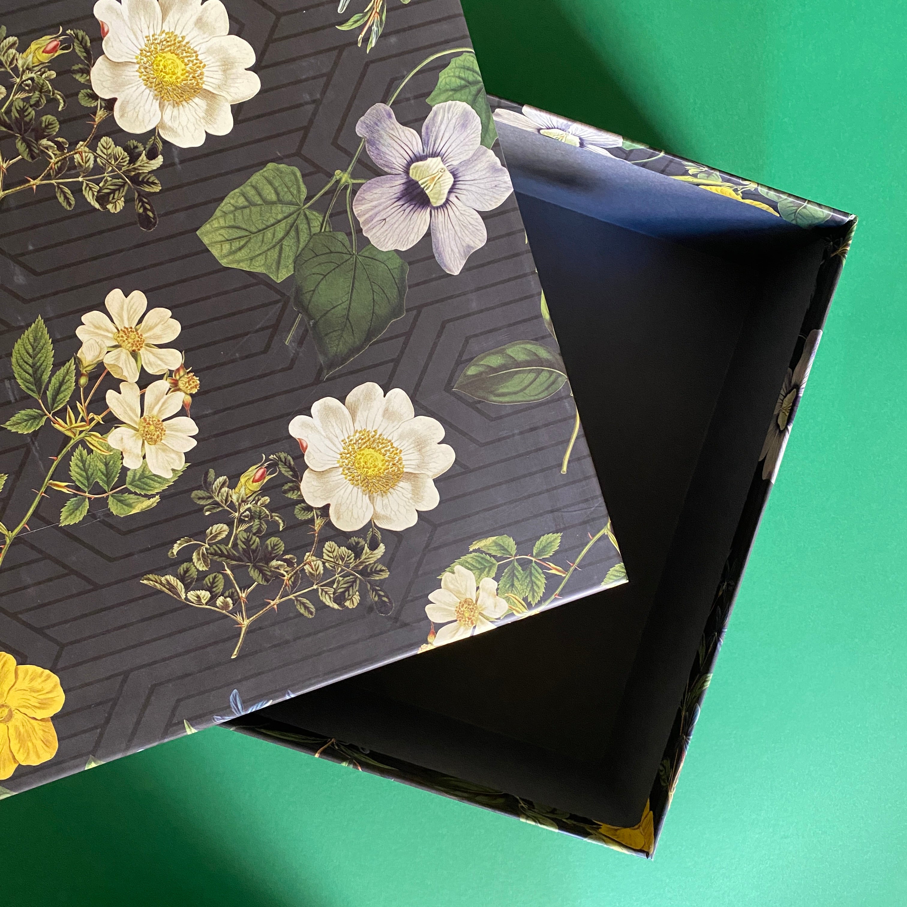 Night Garden Large Square Gift Box