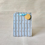 Gilded Era Blue Medium Bags