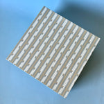 Gilded Stripes Large Square Gift Box