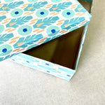 Ikat Revival Set of 3 Square Gift Boxes