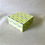 Daffodils Geometric Small Square Gift Box