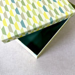 Daffodils Geometric Large Square Gift Box