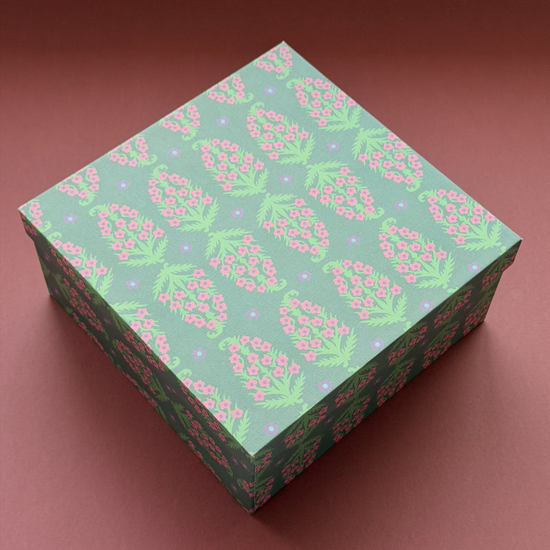Paisley Small Square Gift Box