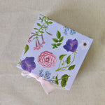 Violet Collapsible Box with Ribbon
