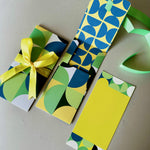 Bauhaus Ribbon Envelopes with Notecards