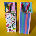 Spring Floral Bottle Bags